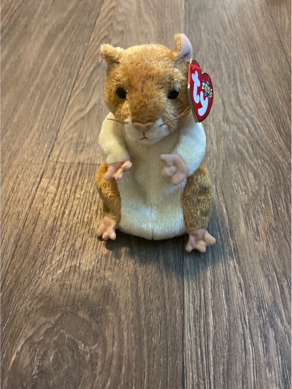 Ty Beanie Baby Plush - Pellet the Hamster with Tag